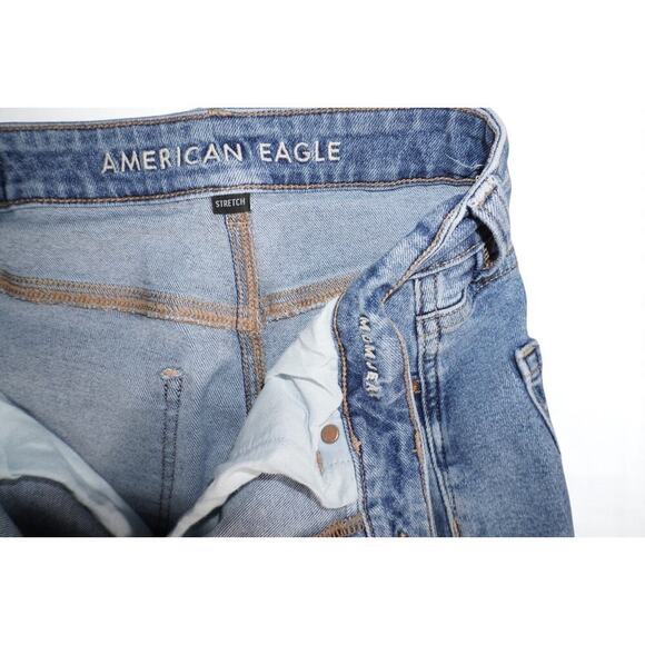 American Eagle Stretch Skinny Jeans | Size 8 Short | Mid Wash High Rise Denim - Picture 6 of 12